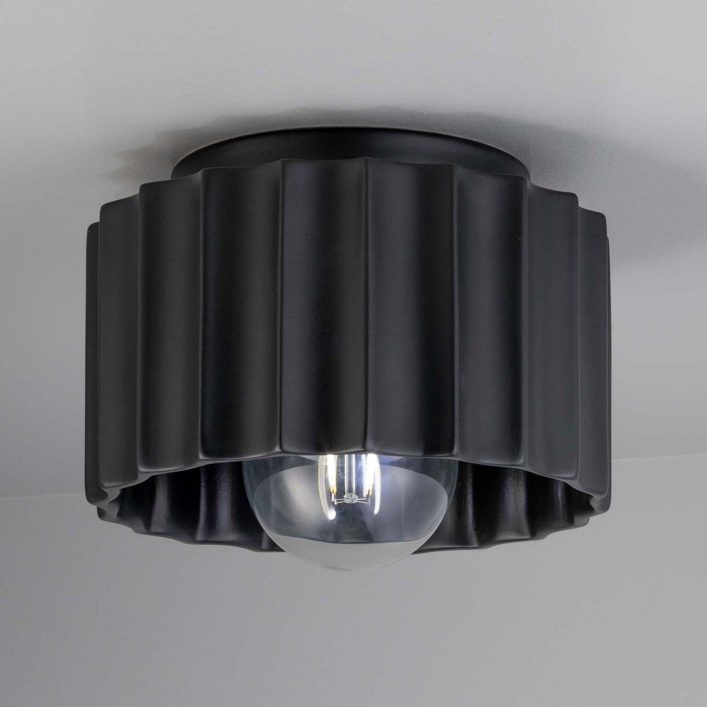 Radiance Gear Flush Mount Ceiling Light in Detail.