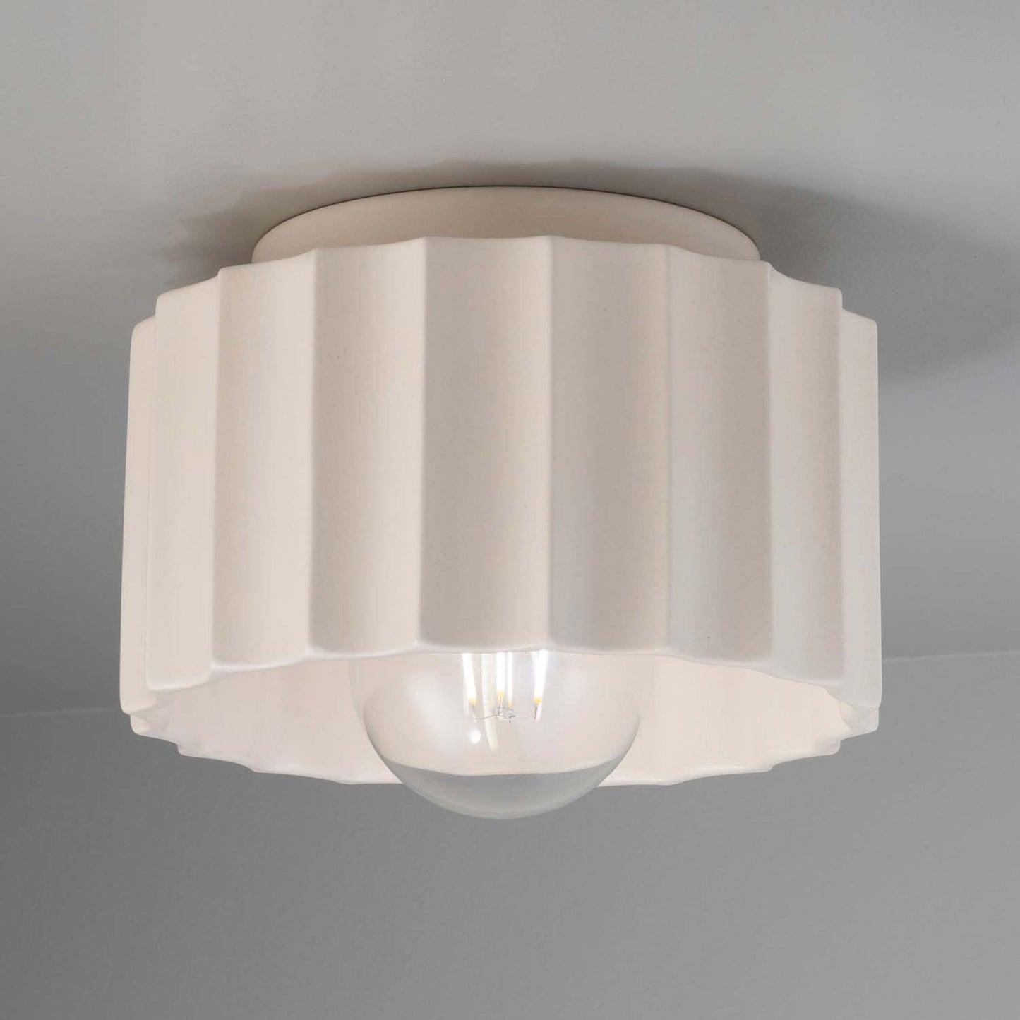 Radiance Gear Flush Mount Ceiling Light in Detail.
