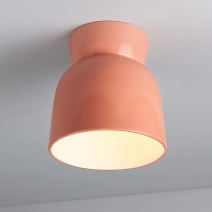 Radiance Hourglass Flush Mount Ceiling Light in Detail.