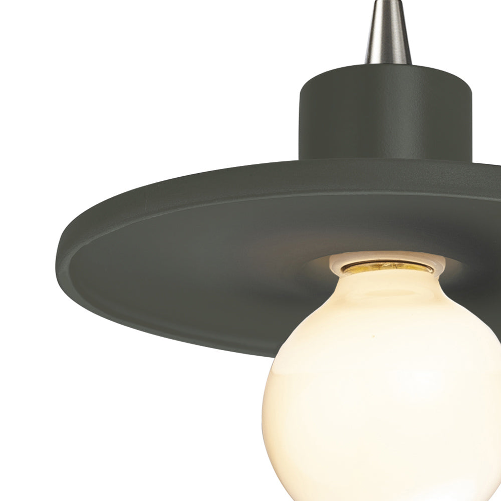 Radiance Saucer Pendant Light in Detail.