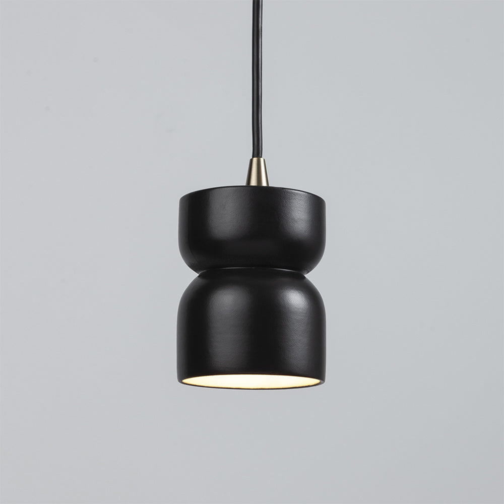Radiance Short Hourglass Pendant Light in Detail.