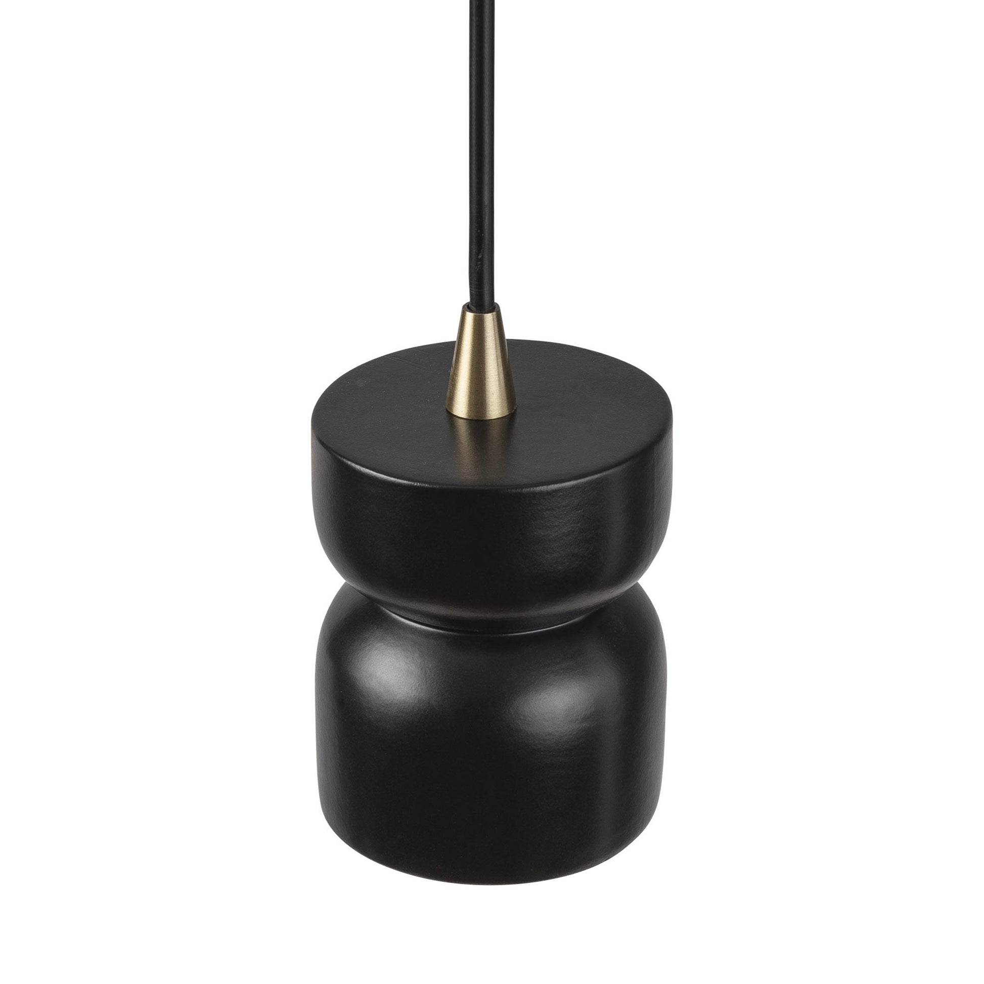 Radiance Short Hourglass Pendant Light in Detail.