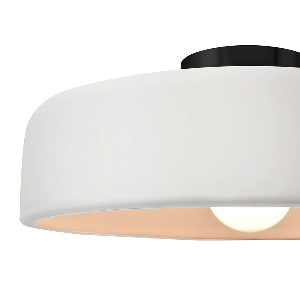 Radiance Spire LED Semi Flush Mount Ceiling Light in Detail.