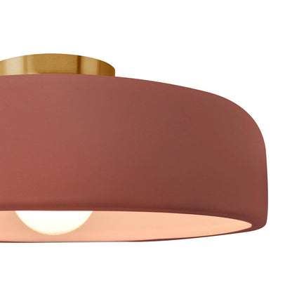 Radiance Spire Semi Flush Mount Ceiling Light in Detail.
