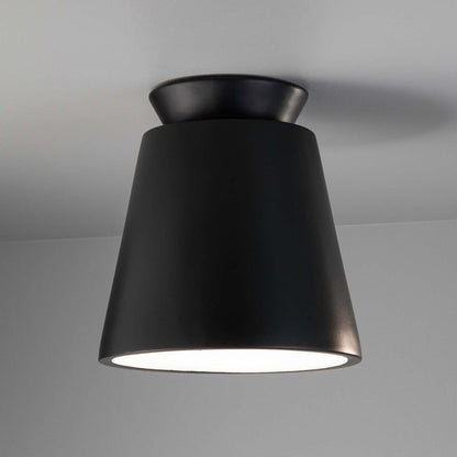 Radiance Trapezoid Flush Mount Ceiling Light in Detail.