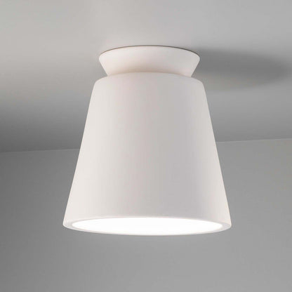 Radiance Trapezoid Flush Mount Ceiling Light in Detail.