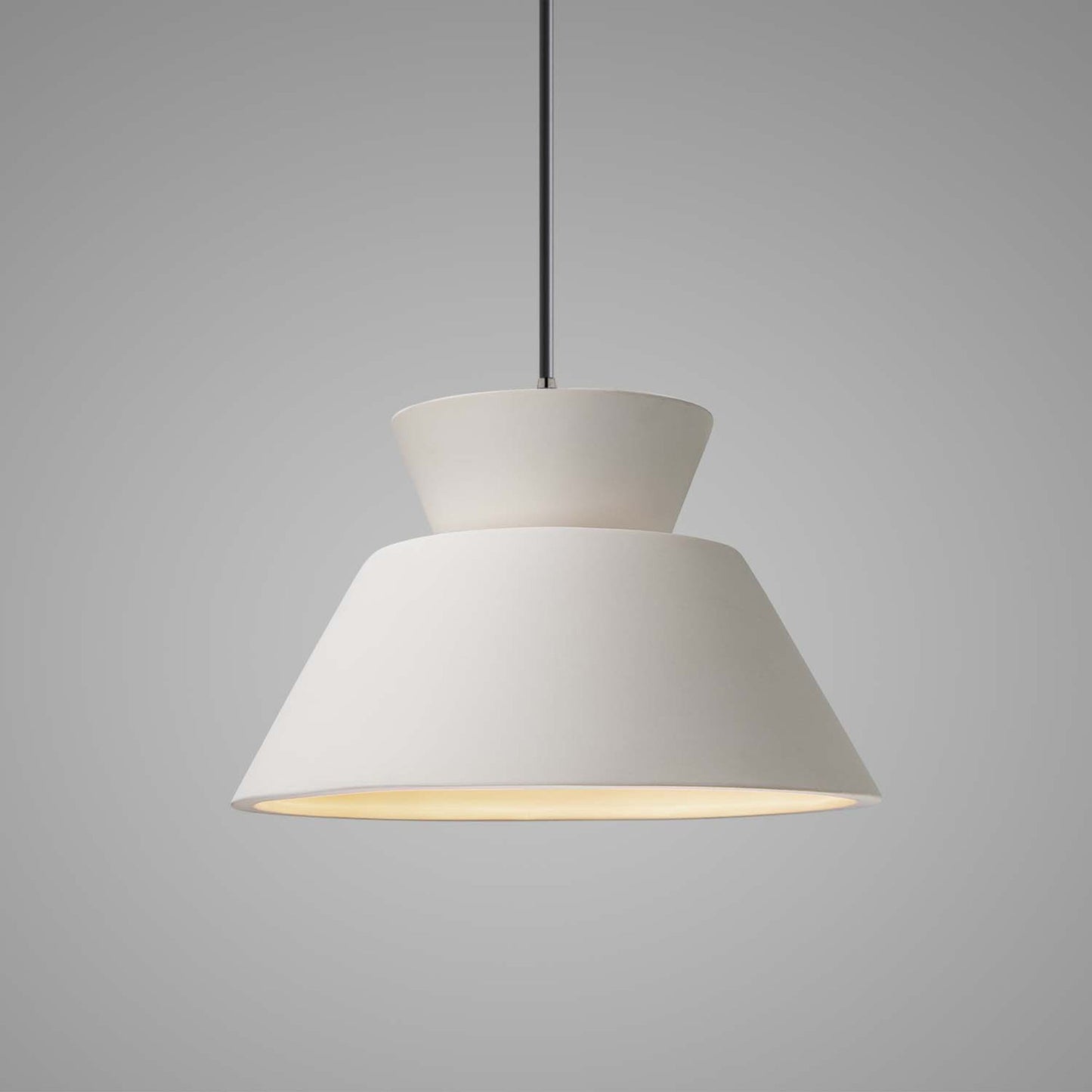 Radiance Trapezoid Single LED Pendant Light in Detail.