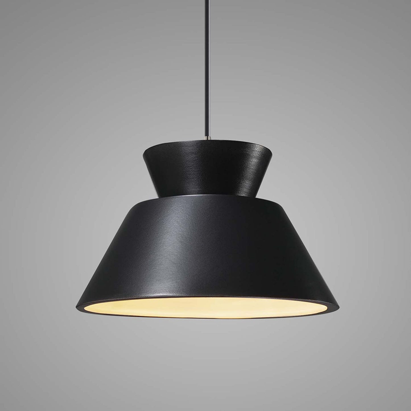 Radiance Trapezoid Single LED Pendant Light in Detail.