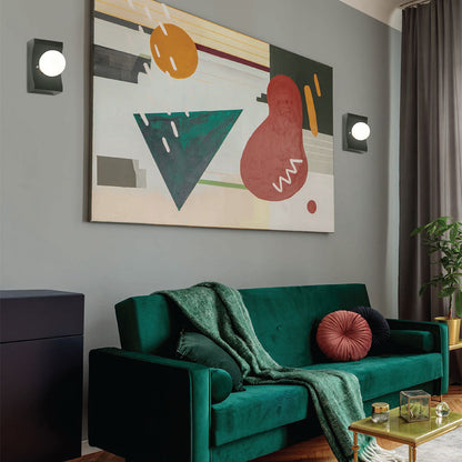Scoop Wall Light in living room.