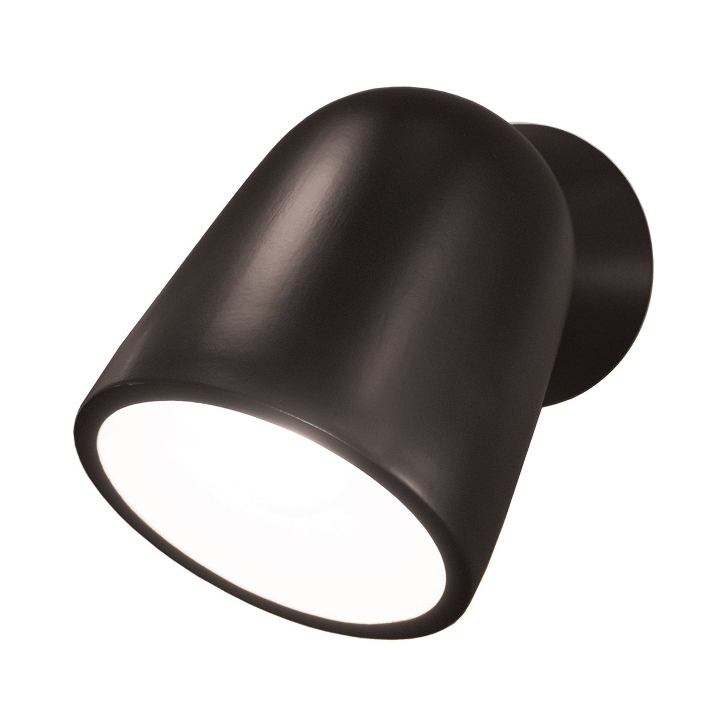 Splash Outdoor Wall Light in Carbon Matte Black.