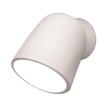 Splash Outdoor Wall Light in Unfinished Bisque.