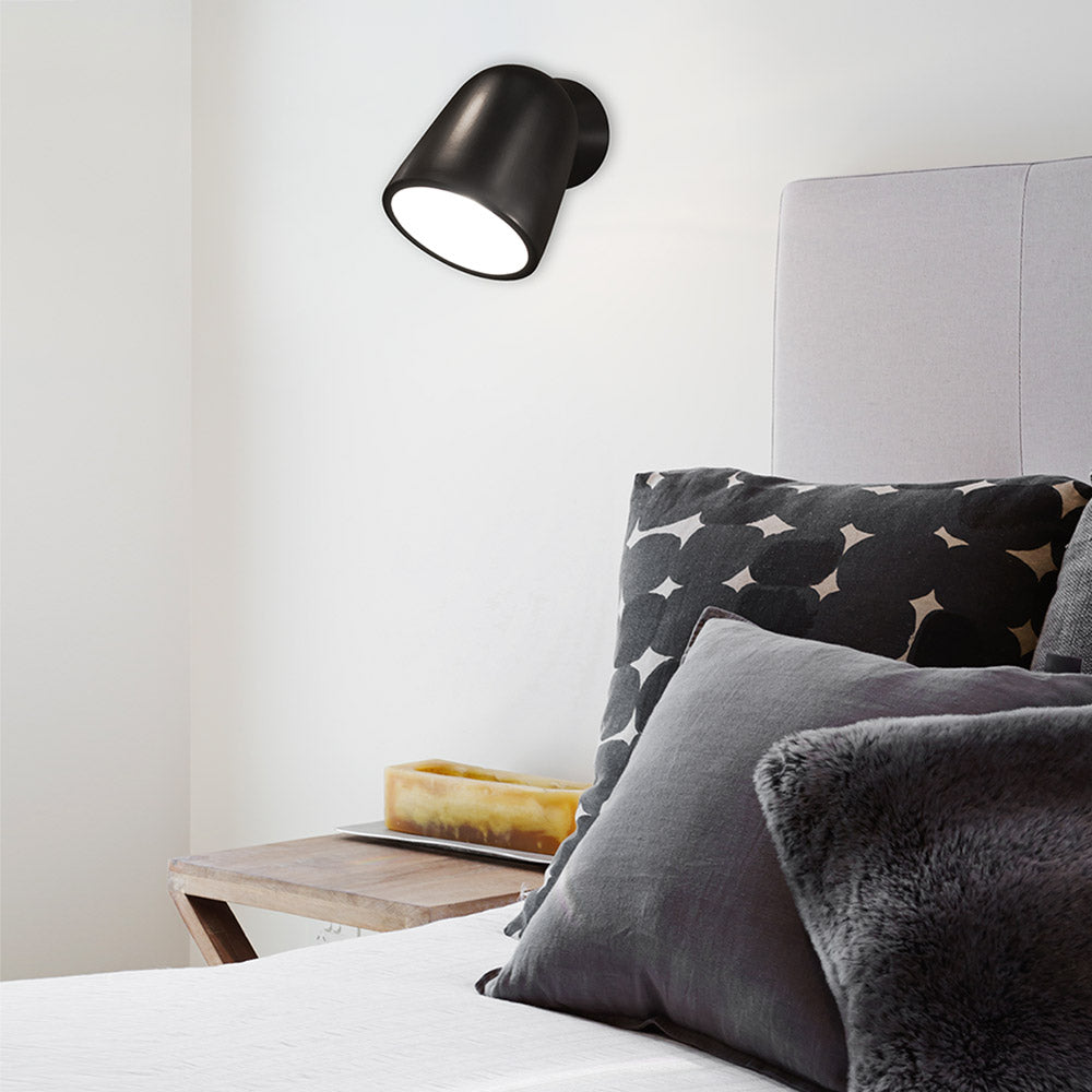 Splash Wall Light in bedroom.