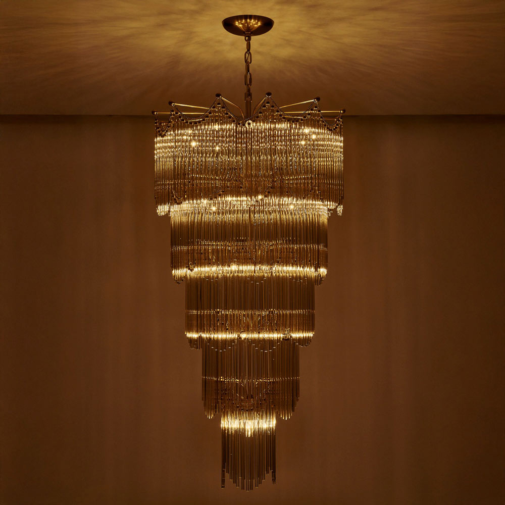 Adorn Chandelier in Detail.