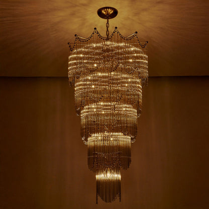 Adorn Chandelier in Detail.