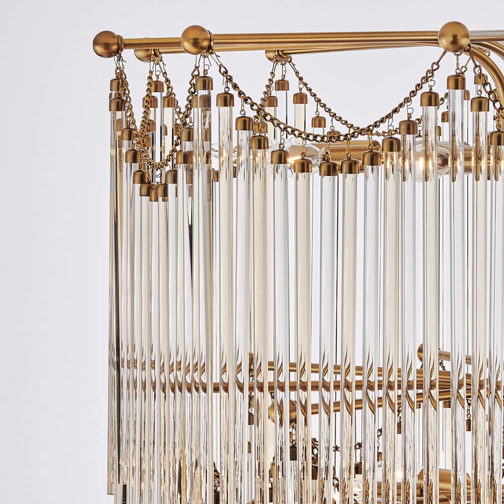 Adorn Chandelier in Detail.