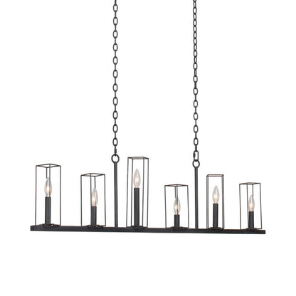 Allston Linear Pendant Light in Detail.