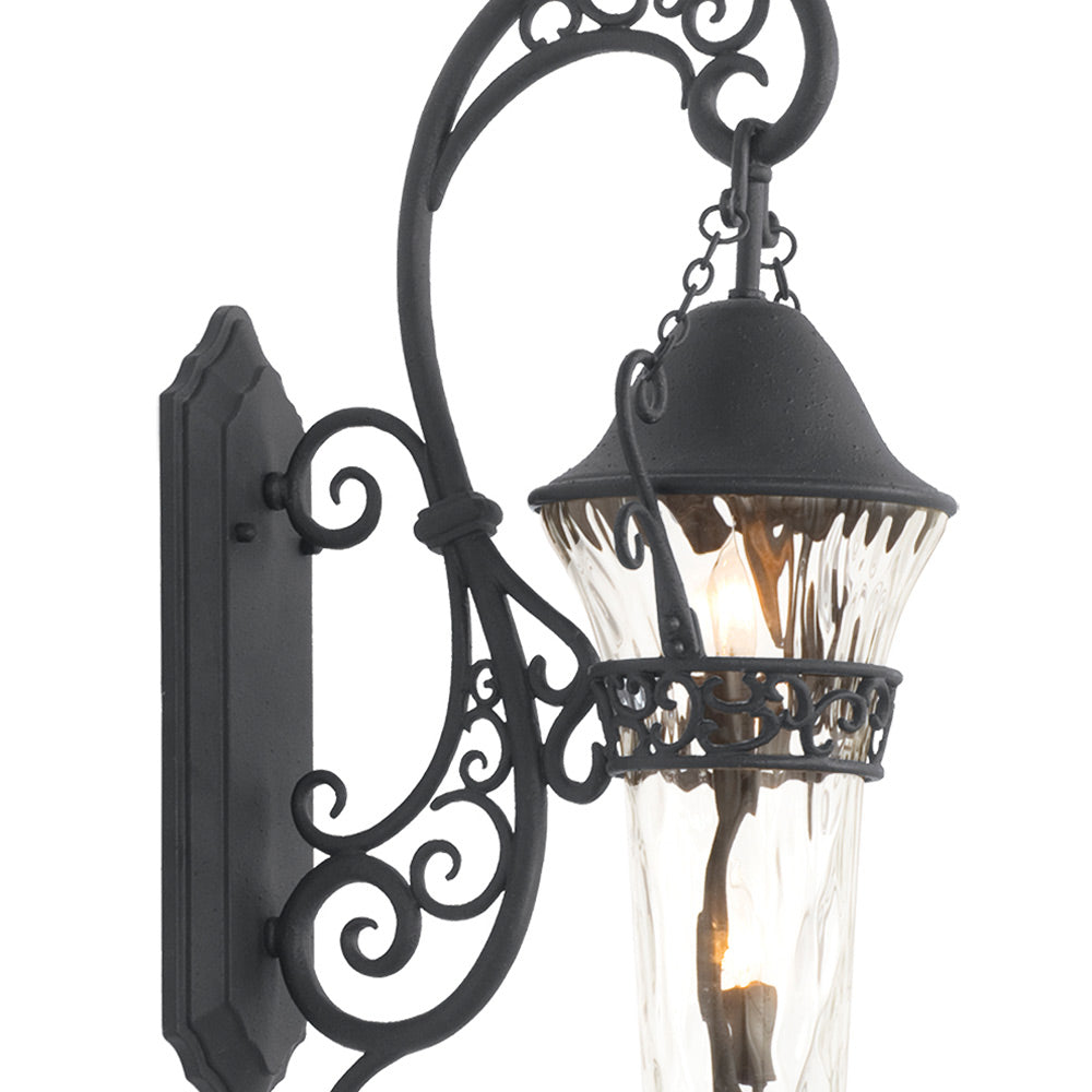 Anastasia Outdoor Wall Light in Detail.