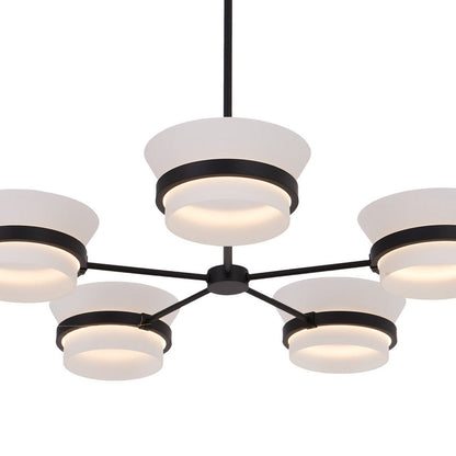 Anel LED Chandelier in Detail.