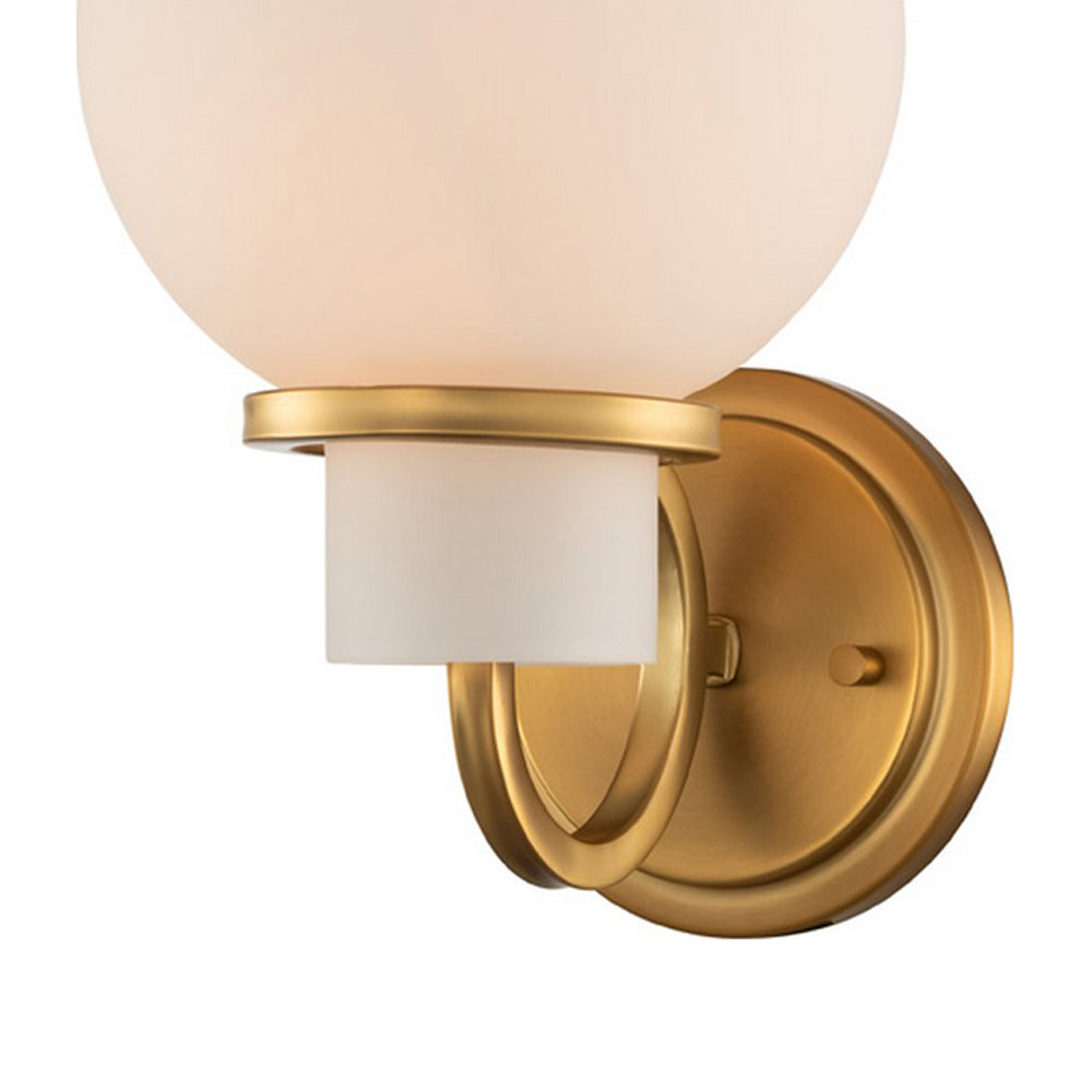 Ascher Single Wall Light in Detail.
