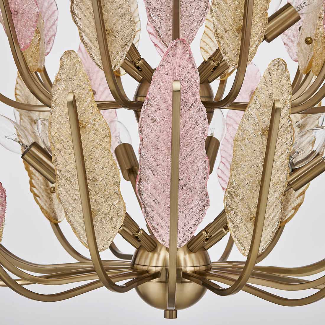 Autumna Chandelier in Detail.