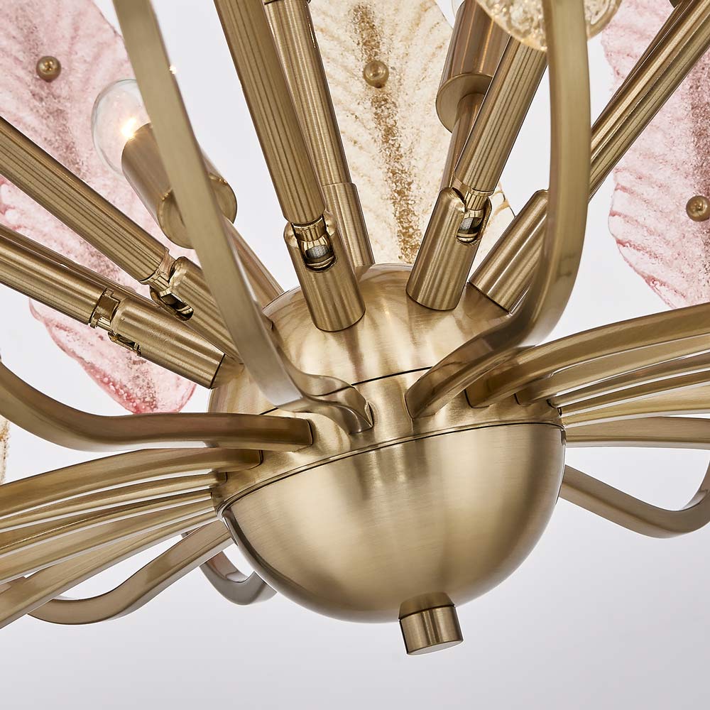 Autumna Chandelier in Detail.