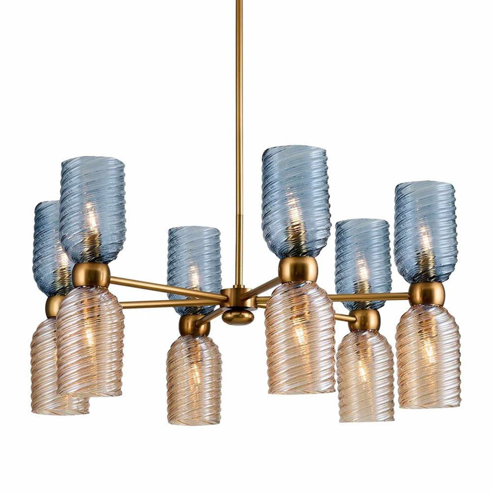 Azul Chandelier in Detail.