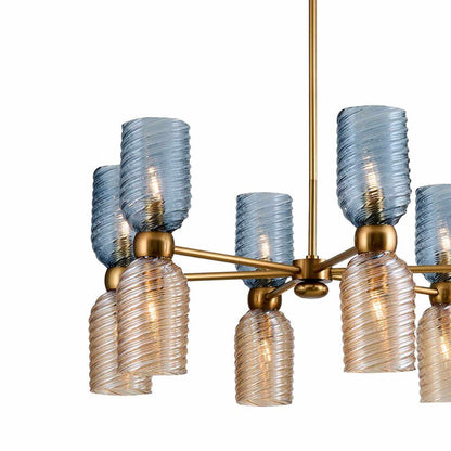 Azul Chandelier in Detail.
