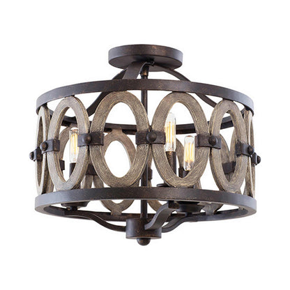 Belmont Flush Mount Ceiling Light.