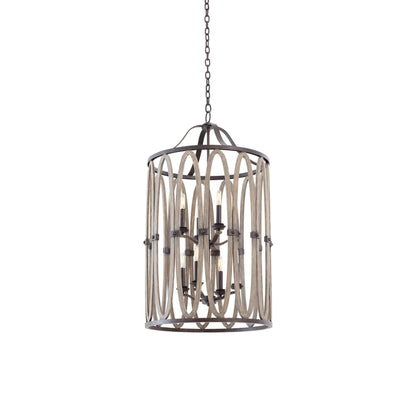 Belmont Foyer Pendant Light (8-Light).