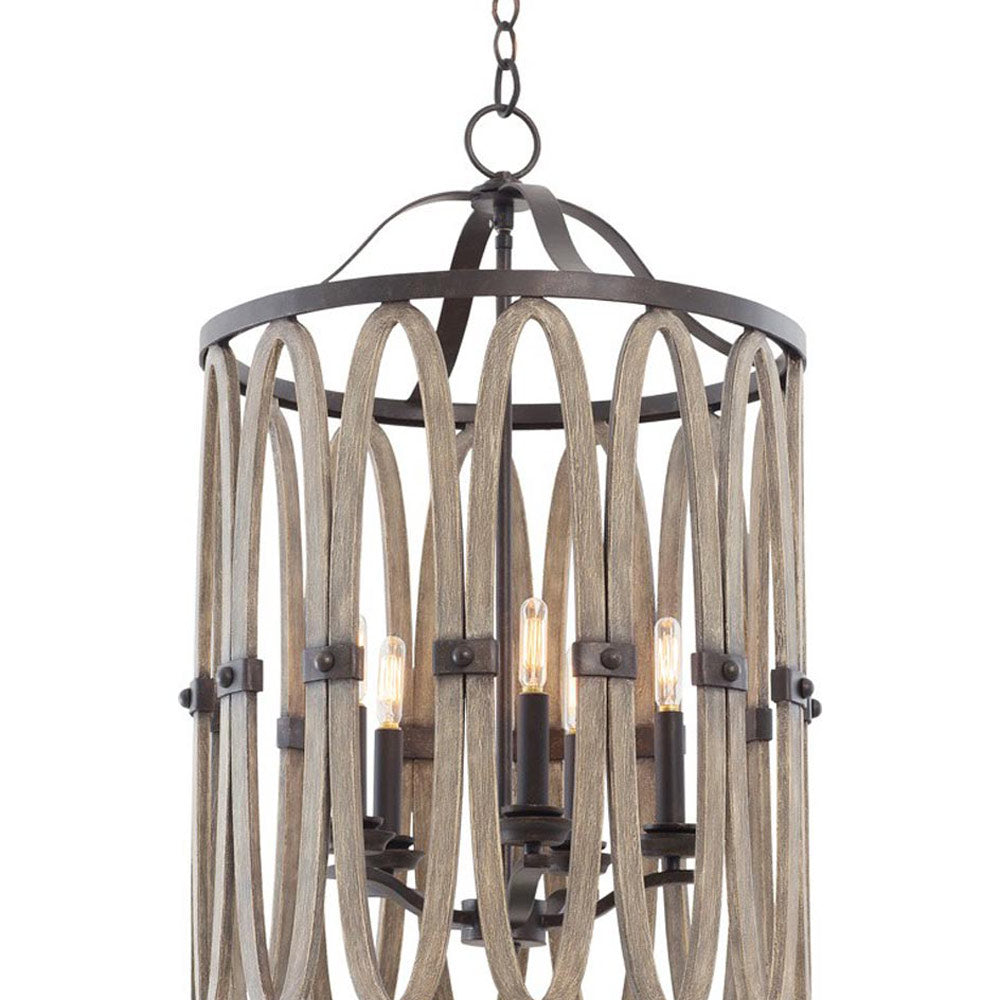 Belmont Foyer Pendant Light in Detail.