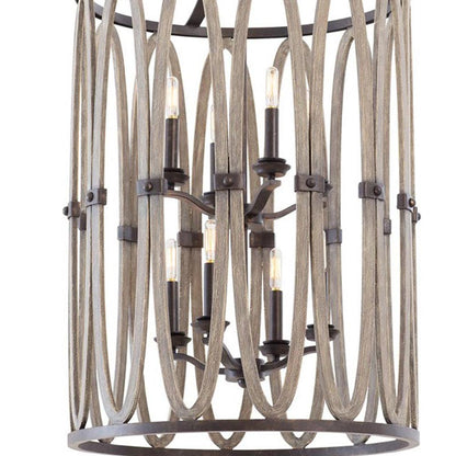 Belmont Foyer Pendant Light in Detail.