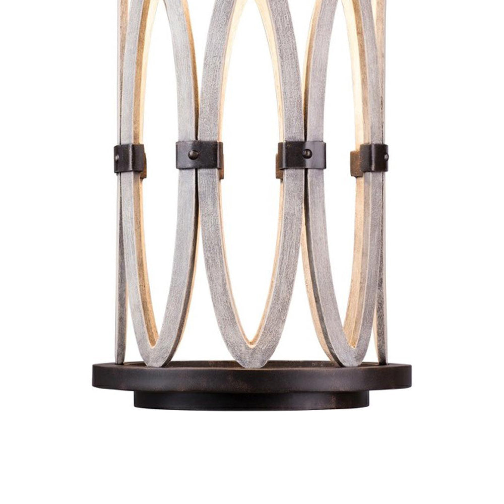 Belmont Outdoor LED Pendant Light in Detail.