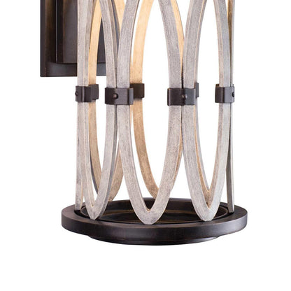 Belmont Outdoor LED Wall Light in Detail.