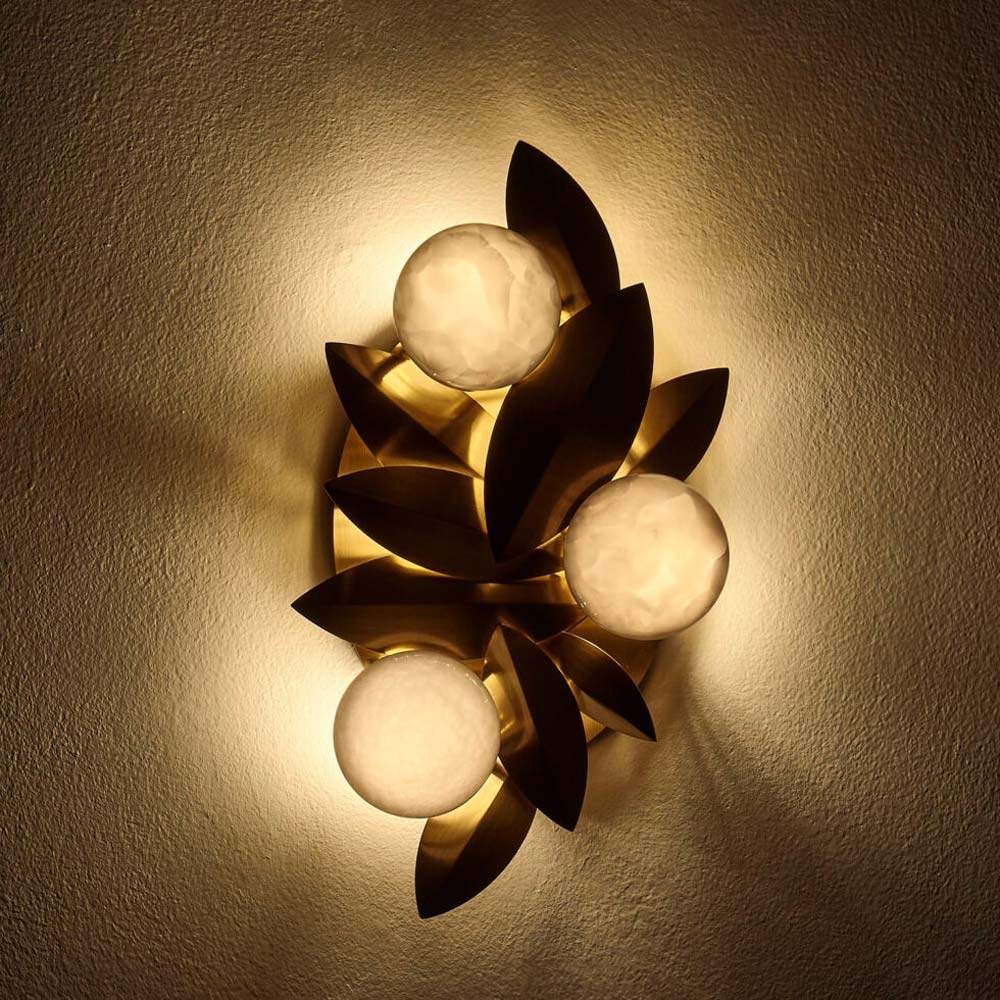 Blush Wall Light in Detail.