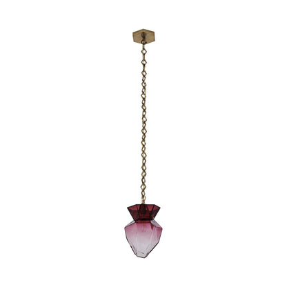 Bolsa Pendant Light in Red (8-Inch).