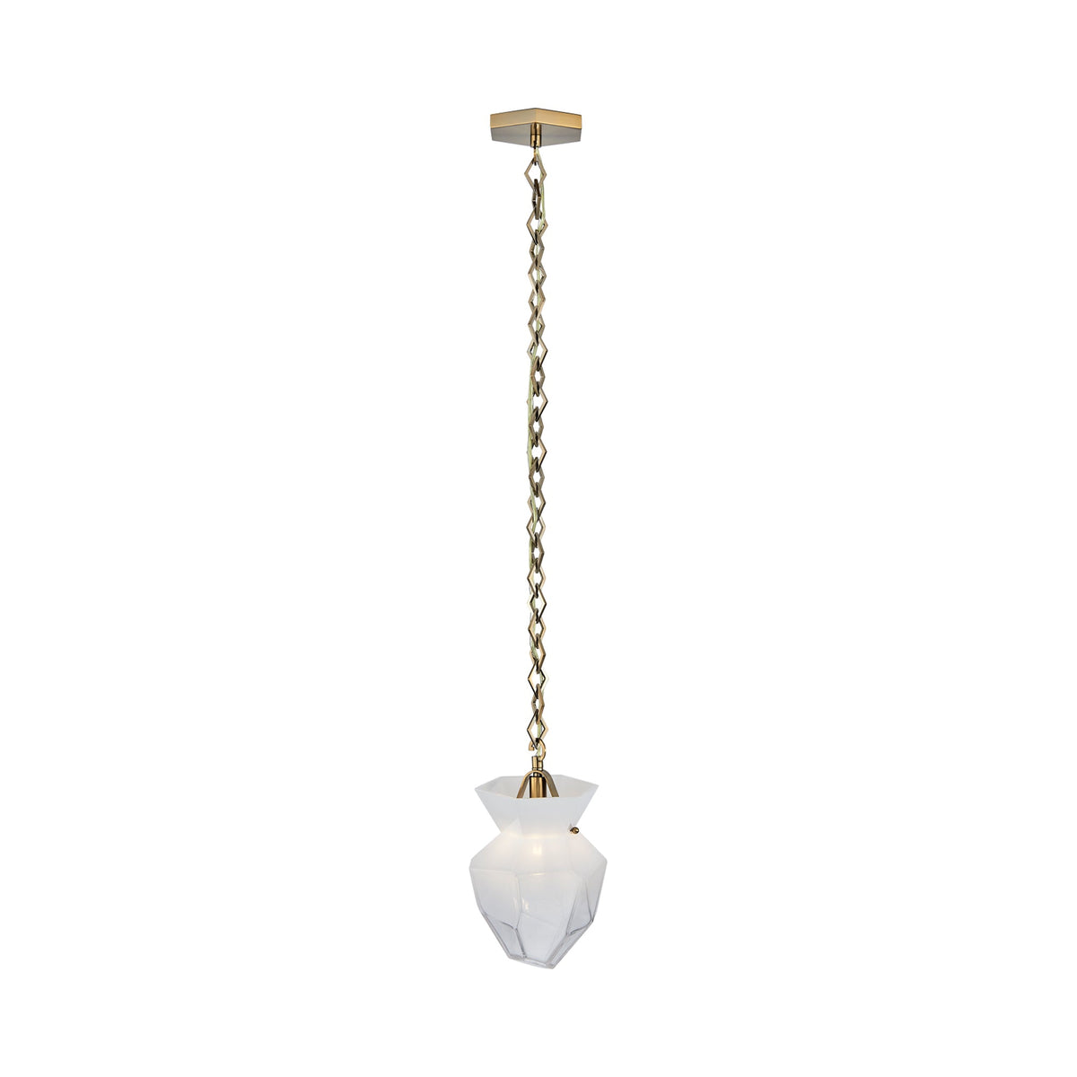 Bolsa Pendant Light in White (8-Inch).