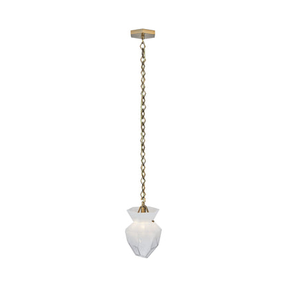 Bolsa Pendant Light in White (8-Inch).
