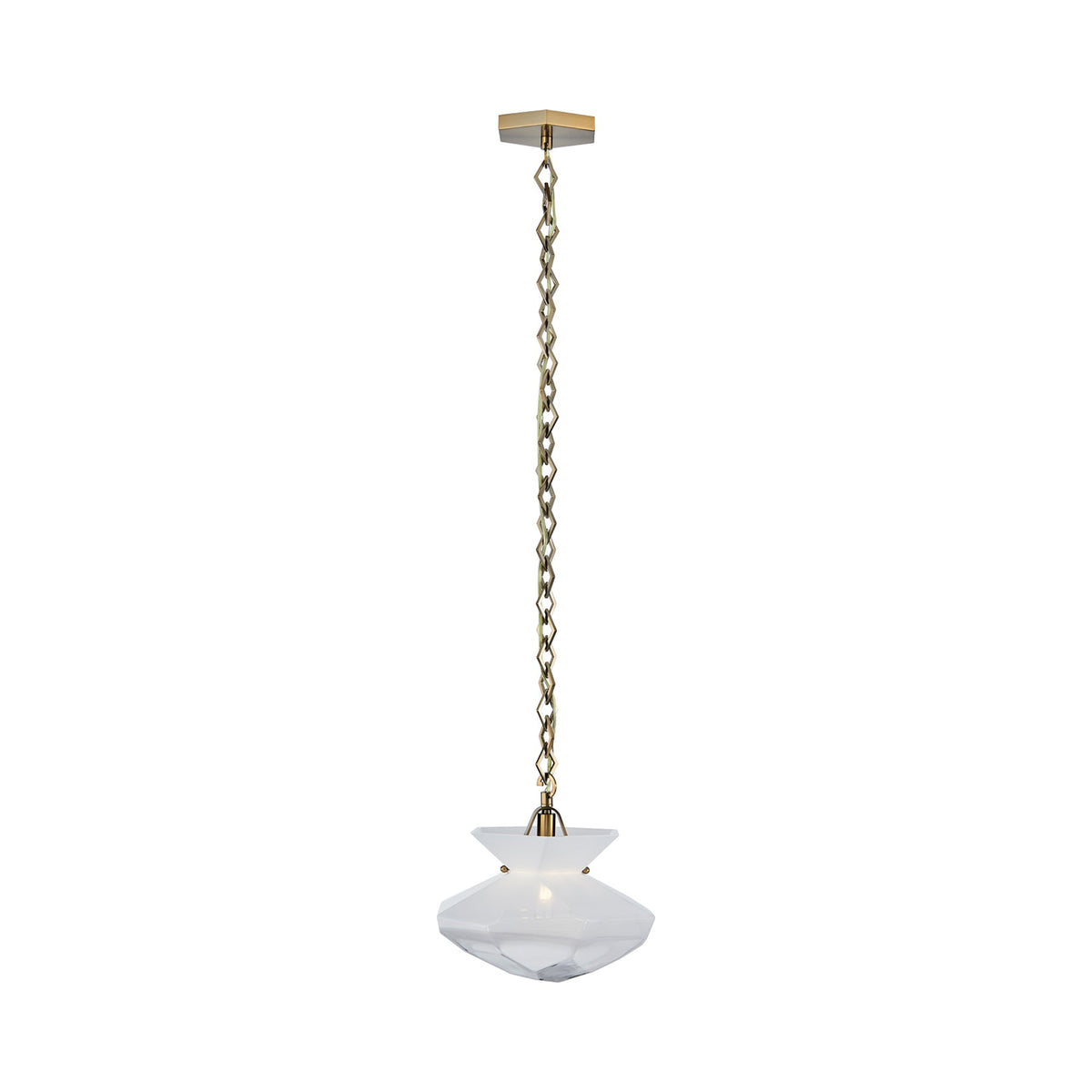 Bolsa Pendant Light in White (12-Inch).