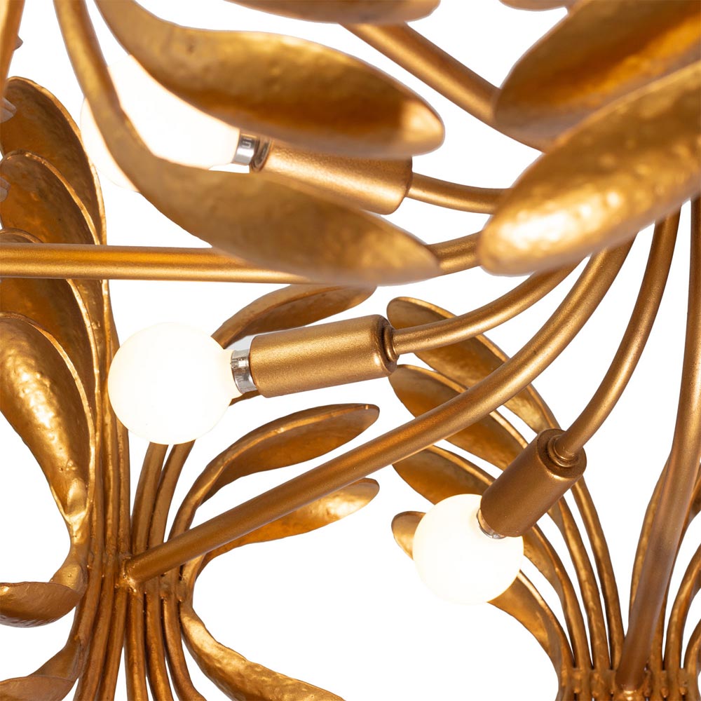 Botanica Chandelier in Detail.