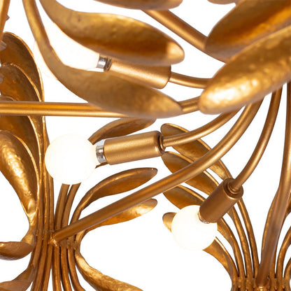 Botanica Chandelier in Detail.