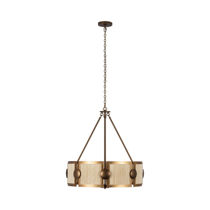 Button Chandelier.