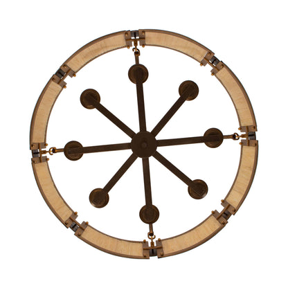 Button Chandelier in Detail.