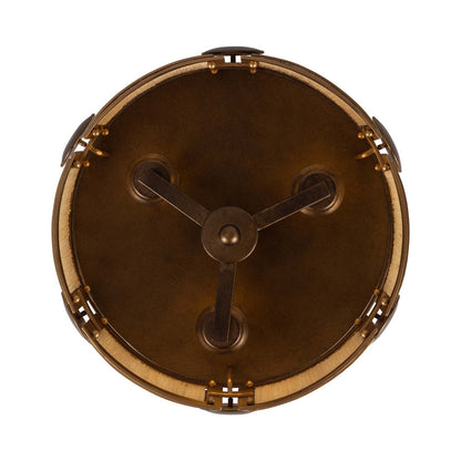Button Semi Flush Mount Ceiling Light in Detail.