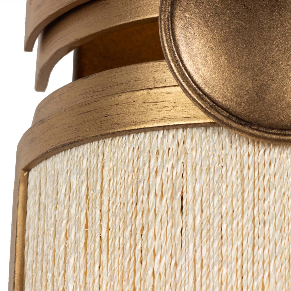 Button Wall Light in Detail.