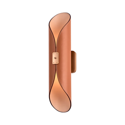 Cape LED Wall Light in Saddle.