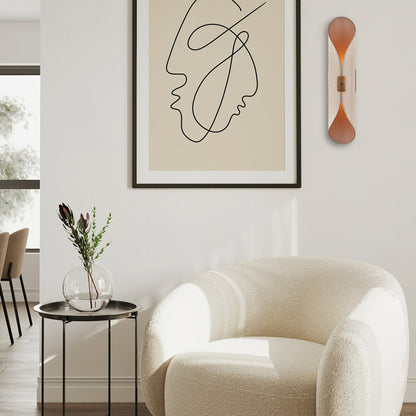 Cape LED Wall Light in living room.