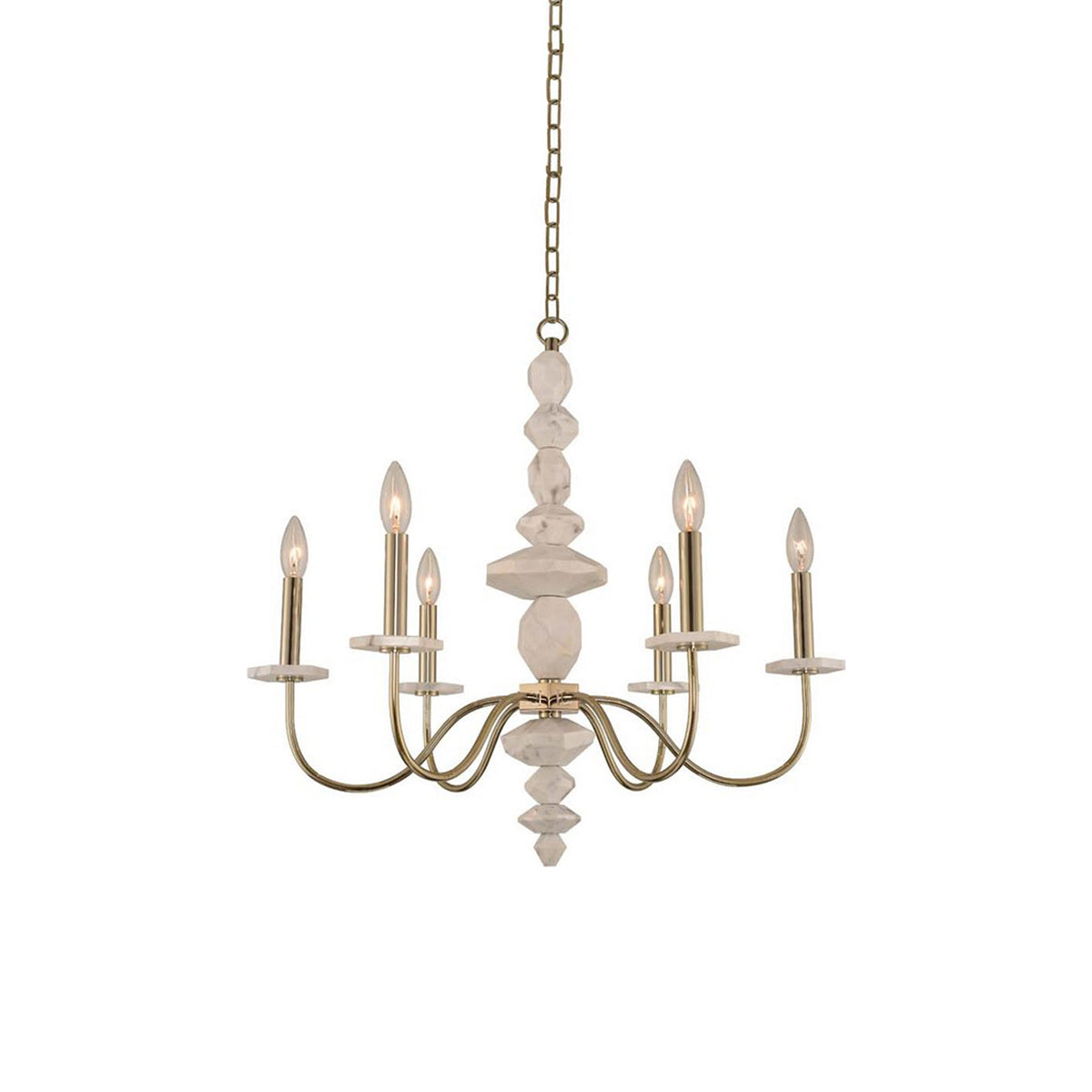 Carrara Chandelier (6-Light).