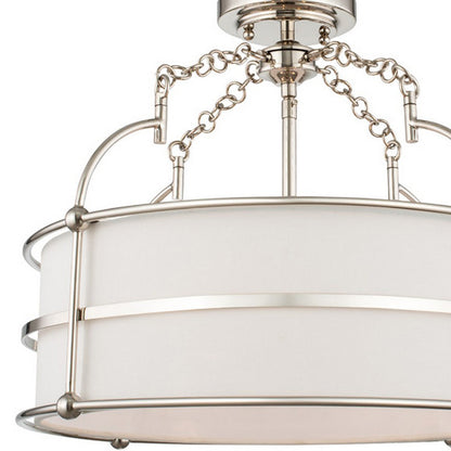 Carson Semi Flush Mount Ceiling Light in Detail.