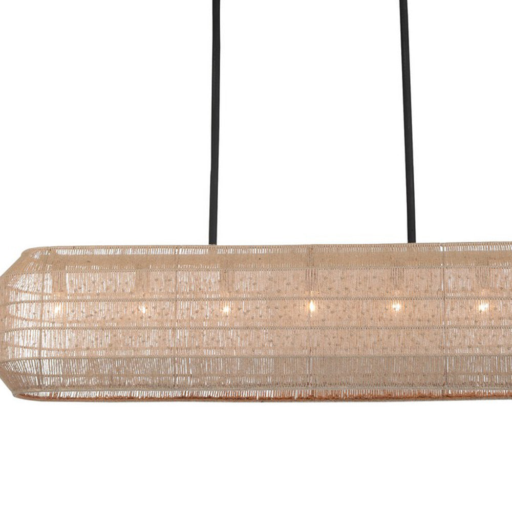 Cebu Linear Pendant Light in Detail.