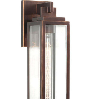Chester Long Outdoor Wall Light in Detail.